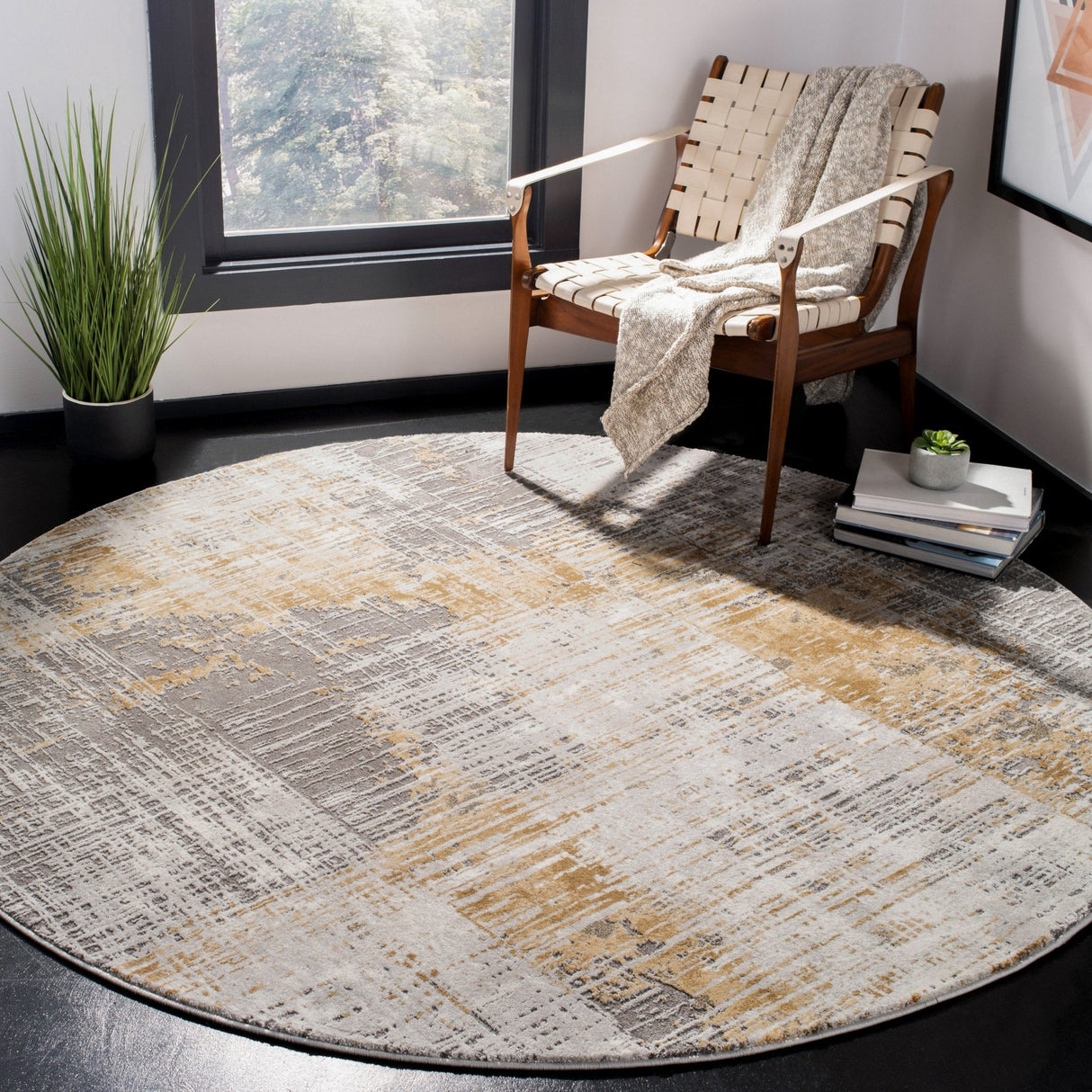 Safavieh Craft Cft874G Grey/Beige Rug - Safavieh - cft874g - 5r