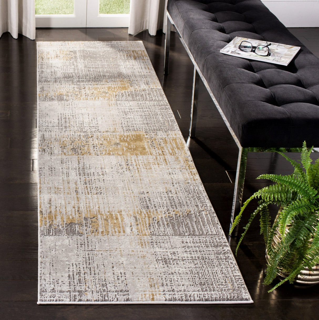 Safavieh Craft Cft874G Grey/Beige Rug - Safavieh - cft874g - 5r