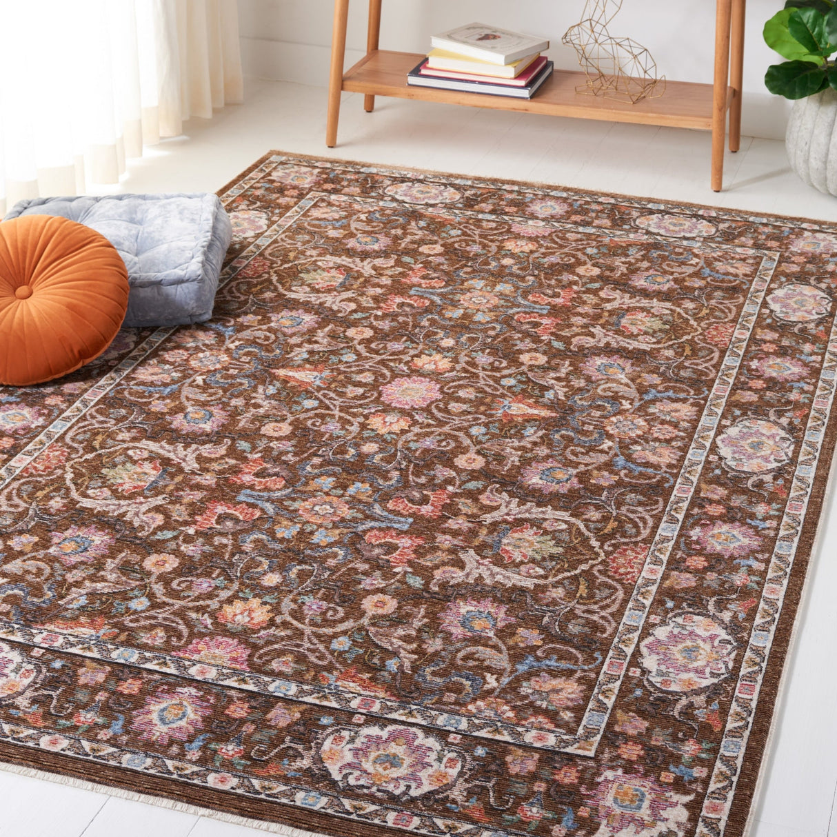 Safavieh Crimson Cms224T Brown/Blue Rug - Safavieh - cms224t - 4