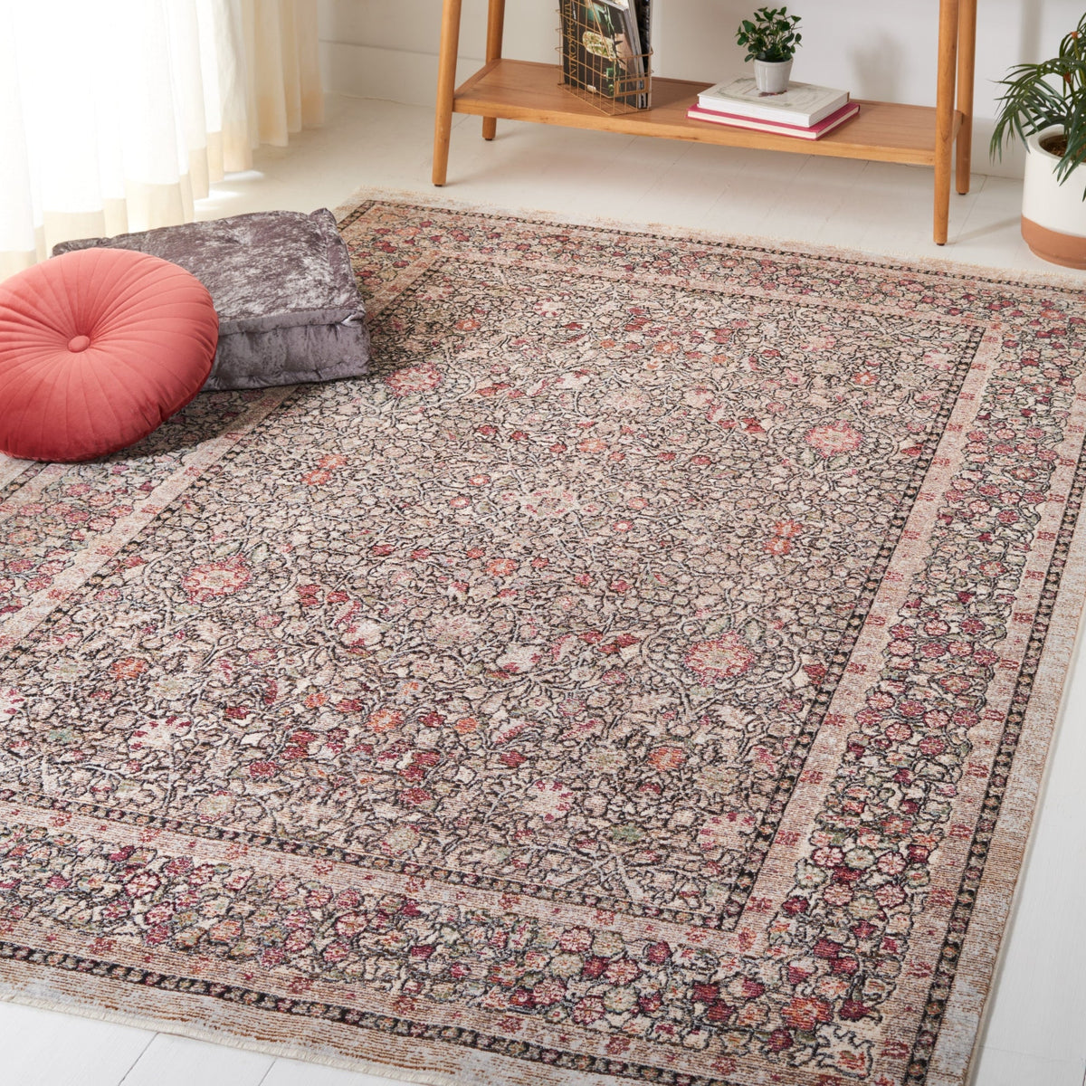 Safavieh Crimson Cms272B Beige/Brown Rug - Safavieh - cms272b - 4