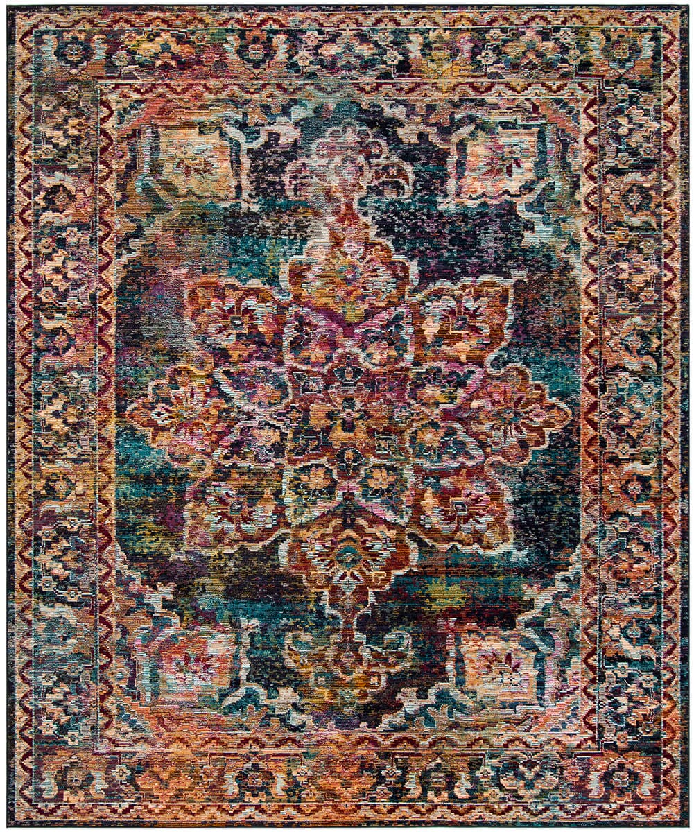 Safavieh Crystal Crs513H Navy / Light Blue Rugs - Safavieh - crs513h - 3