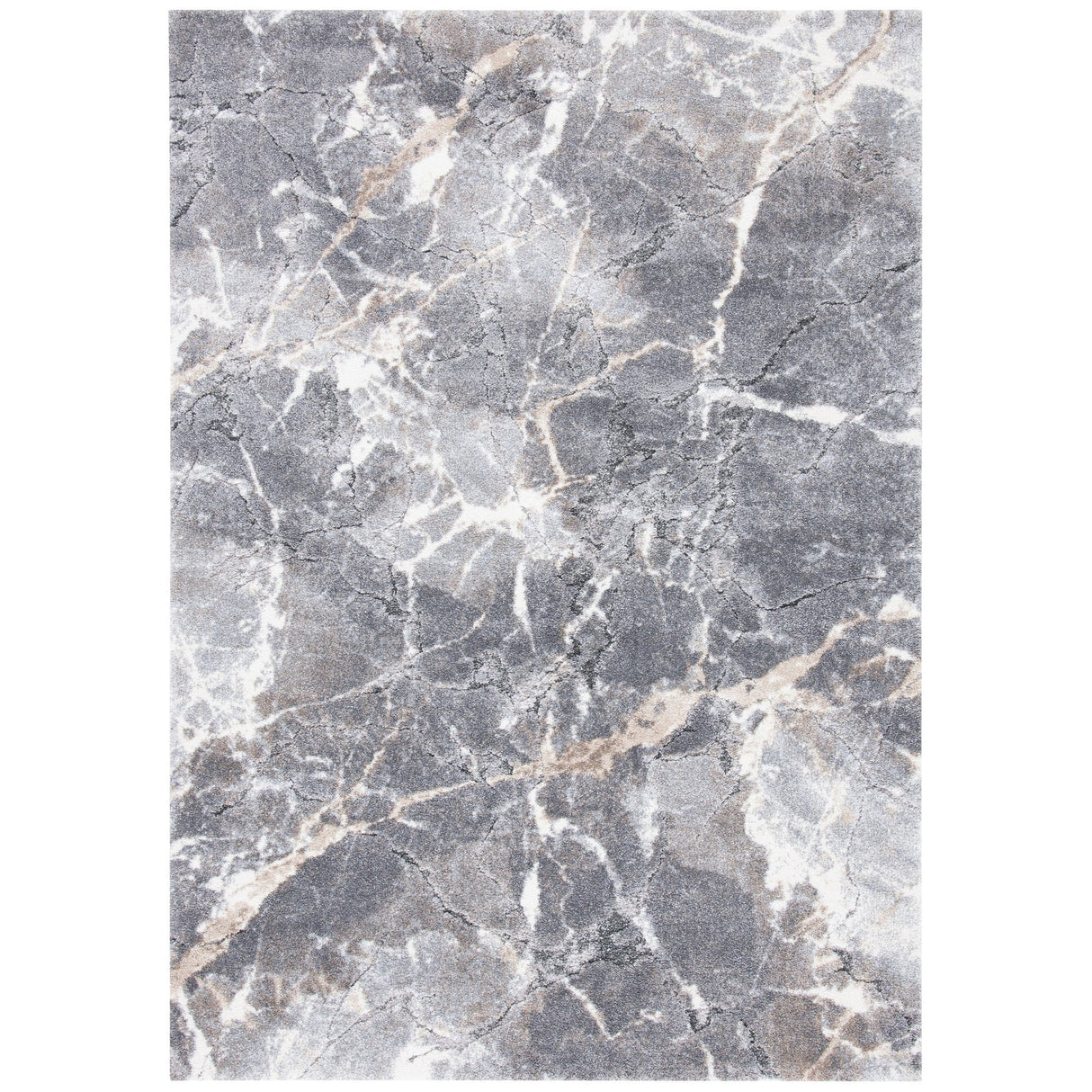 Safavieh Cyrus Shag Cyr114G Grey/Beige Rugs - Safavieh - cyr114g - 4