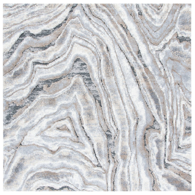 Safavieh Cyrus Shag Cyr116B Beige/Grey Rugs - Safavieh - cyr116b - 7sq