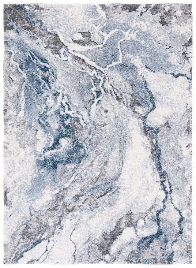 Safavieh Cyrus Shag Cyr121A Ivory/Blue Rug - Safavieh - cyr121a - 3