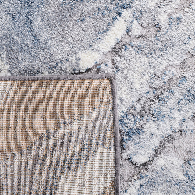 Safavieh Cyrus Shag Cyr121A Ivory/Blue Rug - Safavieh - cyr121a - 7r