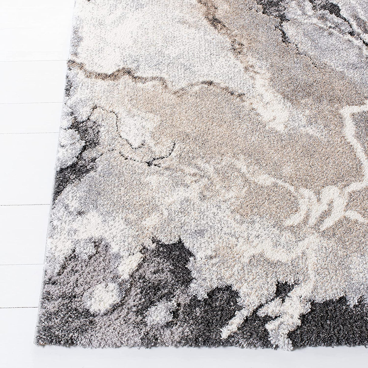 Safavieh Cyrus Shag Cyr121G Grey/Beige Rugs - Safavieh - cyr121g - 4