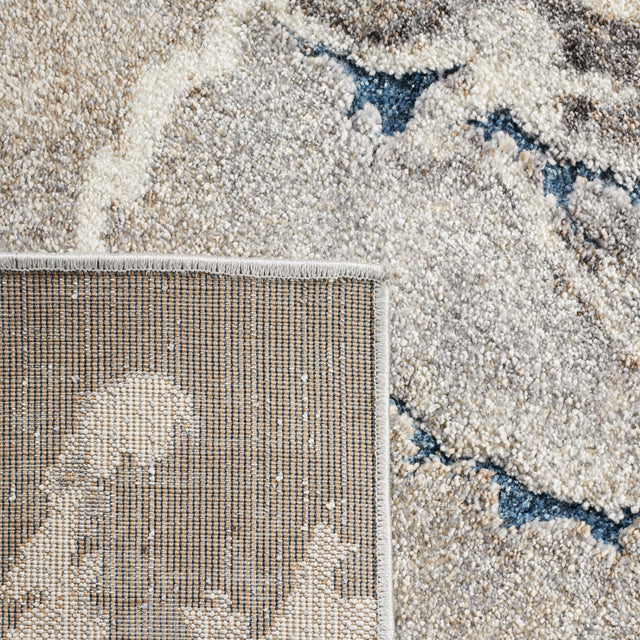 Safavieh Cyrus Shag Cyr121M Blue/Beige Rug - Safavieh - cyr121m - 7r