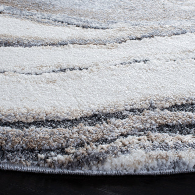 Safavieh Cyrus Shag Cyr124A Ivory/Grey Rug - Safavieh - cyr124a - 29