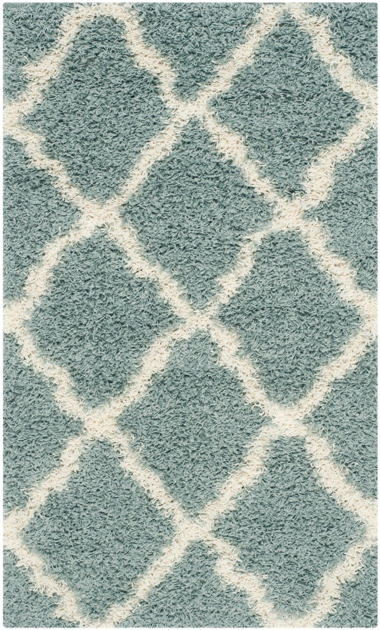 Safavieh Dallas Shag Sgd257C Seafoam/Ivory Rug - Safavieh - sgd257c - 24