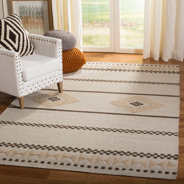 Safavieh Dhurries Dhu351A Natural Rugs - Safavieh - dhu351a - 3