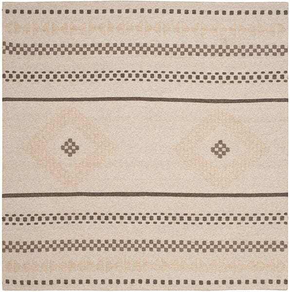 Safavieh Dhurries Dhu351A Natural Rugs - Safavieh - dhu351a - 6sq