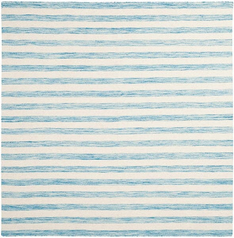 Safavieh Dhurries Dhu575C Aqua / Ivory Rugs - Safavieh - dhu575c - 6sq