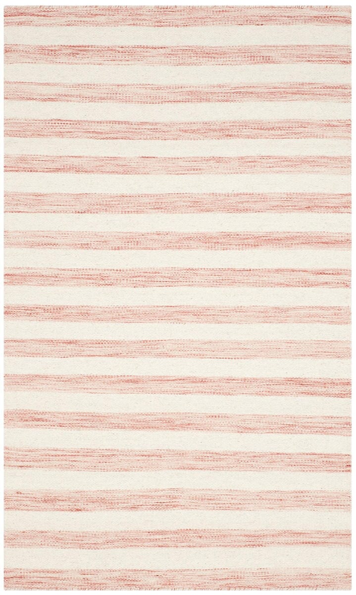 Safavieh Dhurries Dhu575D Rust / Ivory Rugs - Safavieh - dhu575d - 210