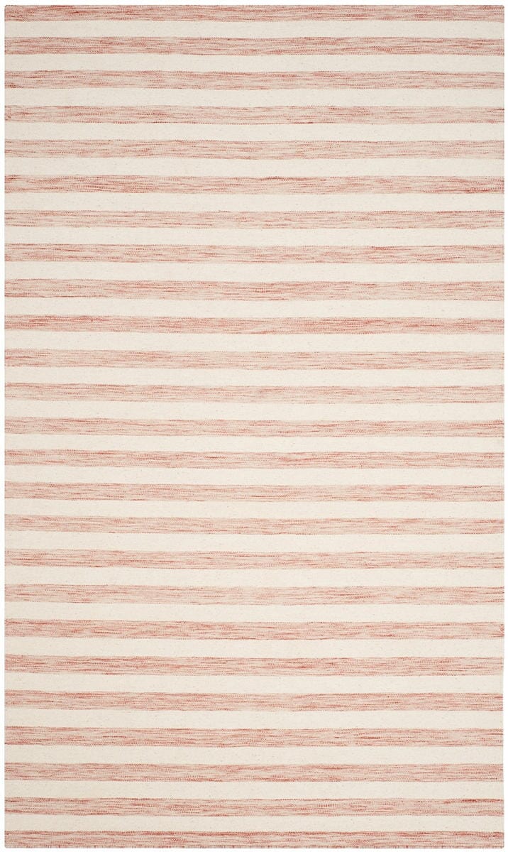Safavieh Dhurries Dhu575D Rust / Ivory Rugs - Safavieh - dhu575d - 3