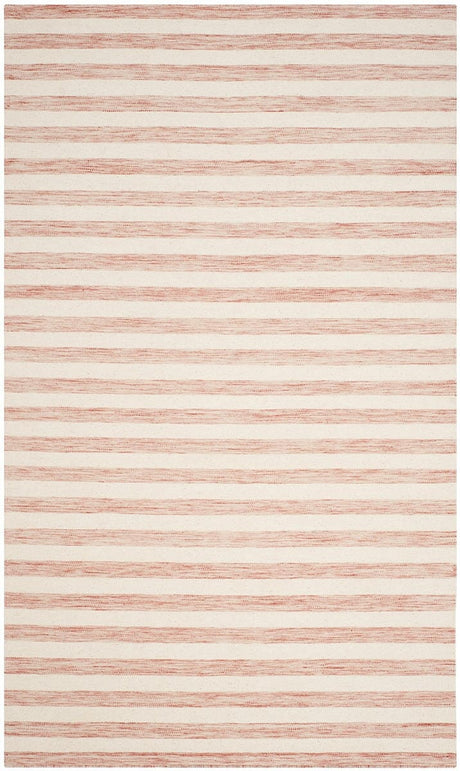 Safavieh Dhurries Dhu575D Rust / Ivory Rugs - Safavieh - dhu575d - 3