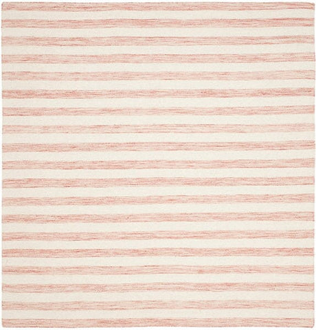 Safavieh Dhurries Dhu575D Rust / Ivory Rugs - Safavieh - dhu575d - 6sq