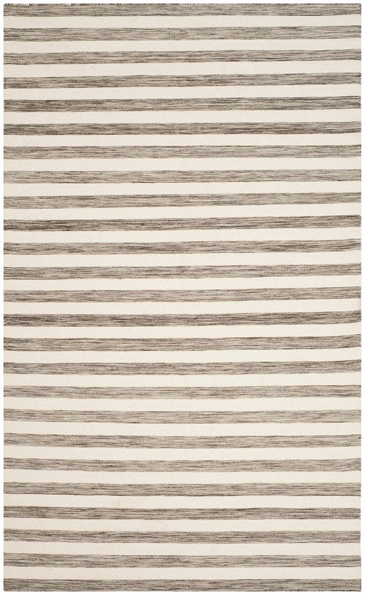 Safavieh Dhurries Dhu575E Brown / Ivory Rugs - Safavieh - dhu575e - 3