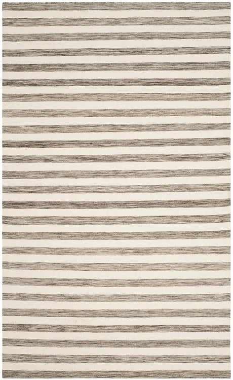 Safavieh Dhurries Dhu575E Brown / Ivory Rugs - Safavieh - dhu575e - 3