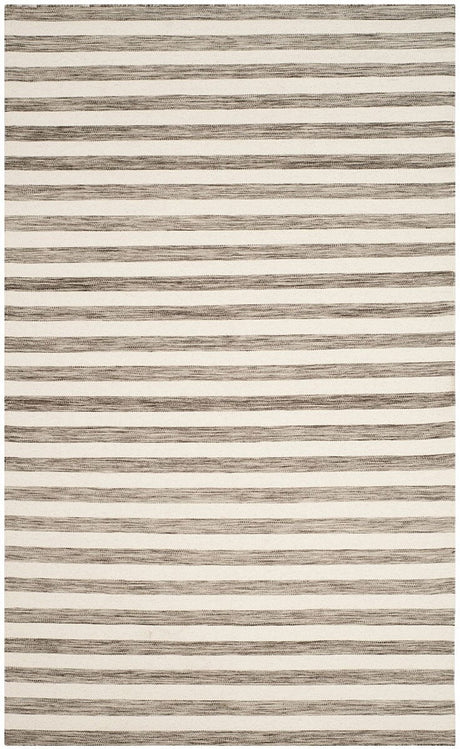 Safavieh Dhurries Dhu575E Brown / Ivory Rugs - Safavieh - dhu575e - 6sq