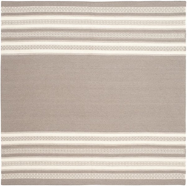 Safavieh Dhurries Dhu601A Light Brown Rugs - Safavieh - dhu601a - 6sq