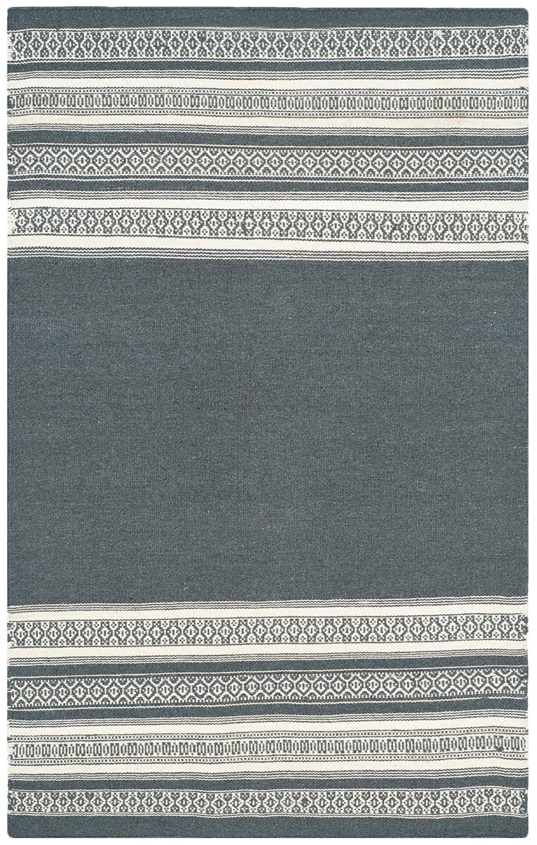 Safavieh Dhurries Dhu601D Dark Grey Rugs - Safavieh - dhu601d - 28
