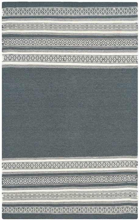 Safavieh Dhurries Dhu601D Dark Grey Rugs - Safavieh - dhu601d - 28