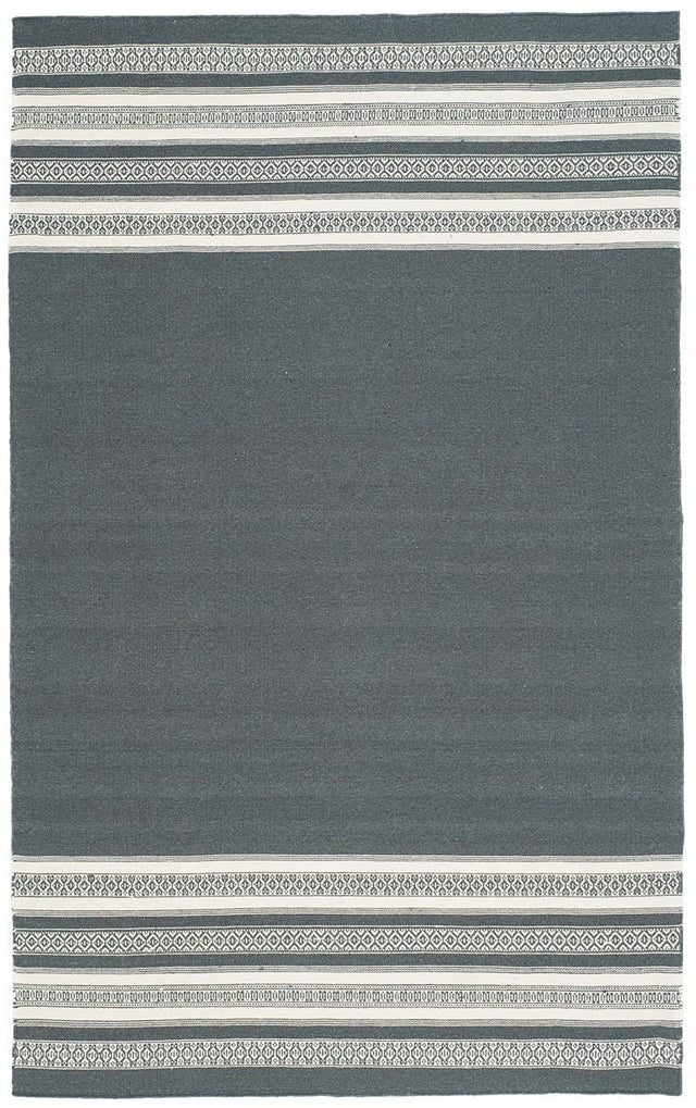 Safavieh Dhurries Dhu601D Dark Grey Rugs - Safavieh - dhu601d - 3