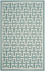 Safavieh Dhurries Dhu621A Seafoam / Ivory Rugs - Safavieh - dhu621a - 3
