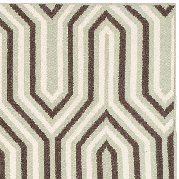 Safavieh Dhurries Dhu622A Grey / Multi Rugs - Safavieh - dhu622a - 3