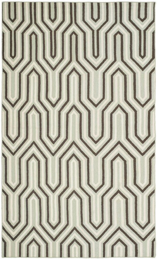 Safavieh Dhurries Dhu622A Grey / Multi Rugs - Safavieh - dhu622a - 3