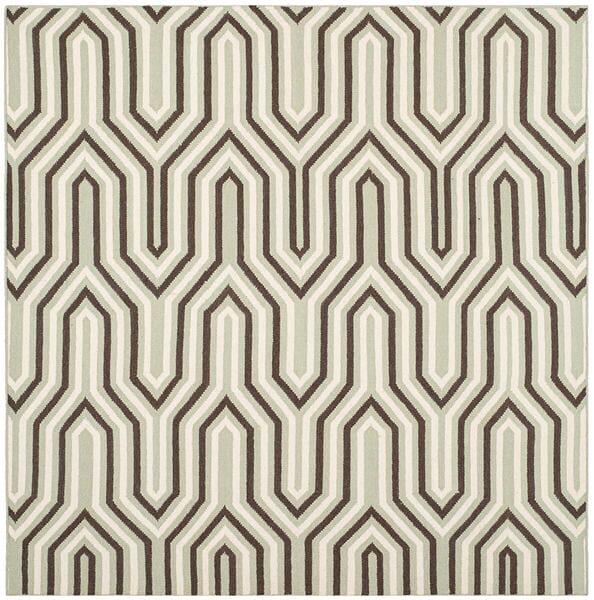 Safavieh Dhurries Dhu622A Grey / Multi Rugs - Safavieh - dhu622a - 6sq