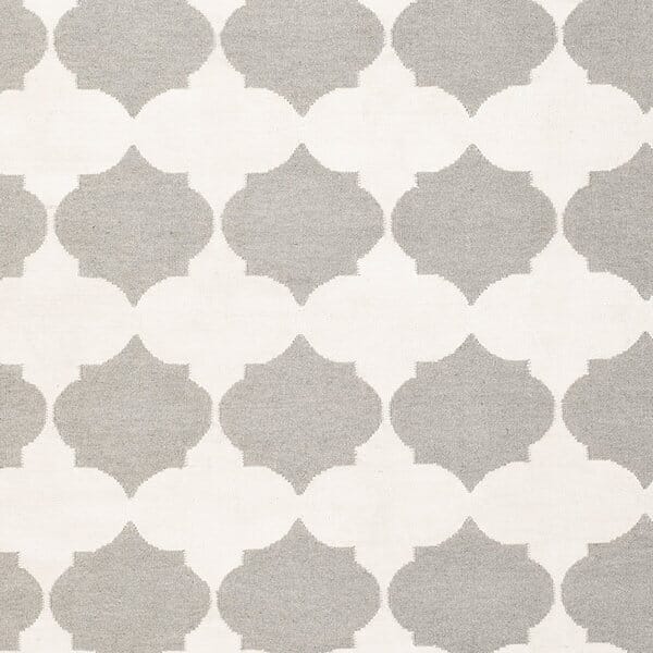 Safavieh Dhurries Dhu624B Grey / Ivory Rugs - Safavieh - dhu624b - 24