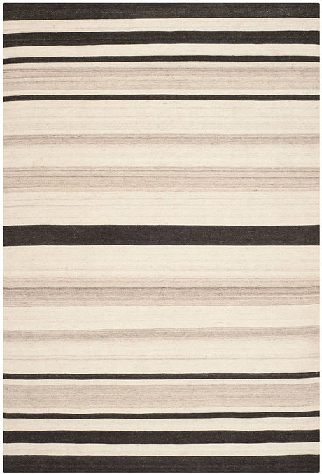 Safavieh Dhurries Dhu629A Natural / Grey Rugs - Safavieh - dhu629a - 3