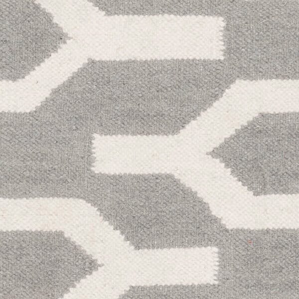 Safavieh Dhurries Dhu630A Silver / Ivory Rugs - Safavieh - dhu630a - 24