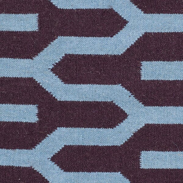 Safavieh Dhurries Dhu630B Purple / Blue Rugs - Safavieh - dhu630b - 24