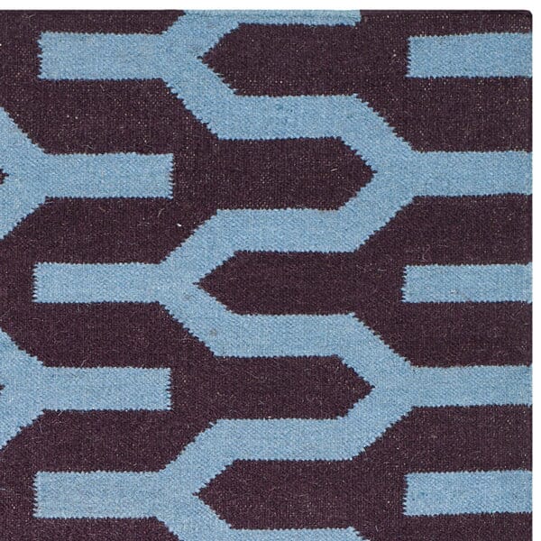 Safavieh Dhurries Dhu630B Purple / Blue Rugs - Safavieh - dhu630b - 24