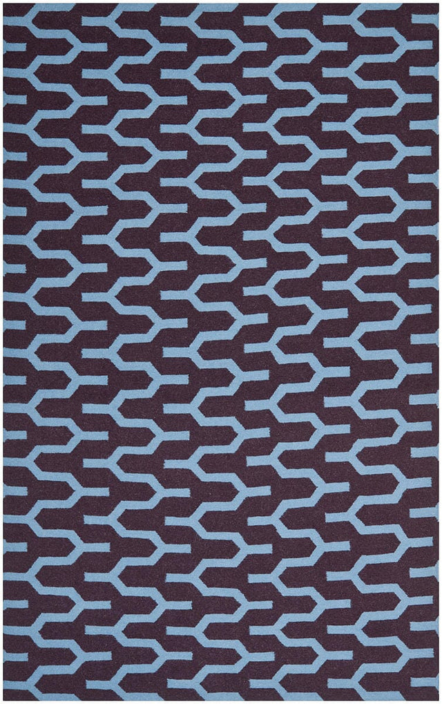 Safavieh Dhurries Dhu630B Purple / Blue Rugs - Safavieh - dhu630b - 24