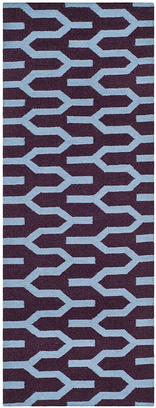Safavieh Dhurries Dhu630B Purple / Blue Rugs - Safavieh - dhu630b - 27