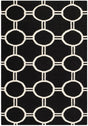 Safavieh Dhurries Dhu636A Black / Ivory Rugs - Safavieh - dhu636a - 24