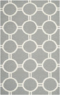 Safavieh Dhurries Dhu636B Grey / Ivory Rugs - Safavieh - dhu636b - 3