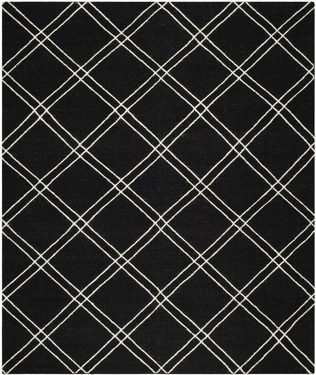 Safavieh Dhurries Dhu638A Black / Ivory Rugs - Safavieh - dhu638a - 3