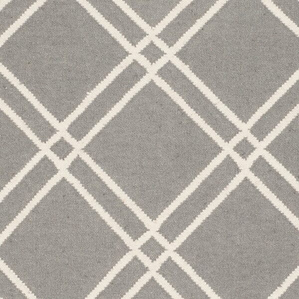 Safavieh Dhurries Dhu638B Grey / Ivory Rugs - Safavieh - dhu638b - 3