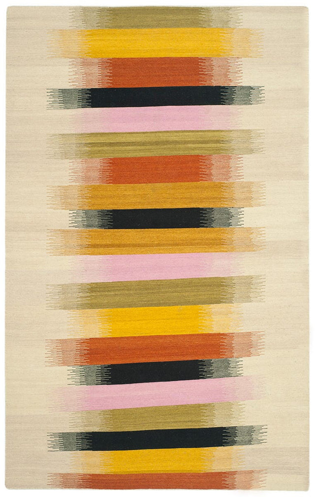 Safavieh Dhurries Dhu642A Beige / Multi Rugs - Safavieh - dhu642a - 3