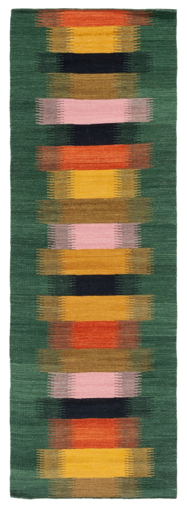 Safavieh Dhurries Dhu642Y Brown/Yellow Rug - Safavieh - dhu642y - 28