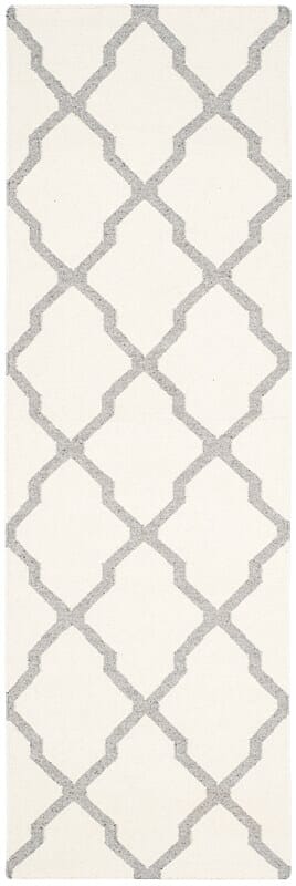 Safavieh Dhurries Dhu645A Ivory / Grey Rugs - Safavieh - dhu645a - 28