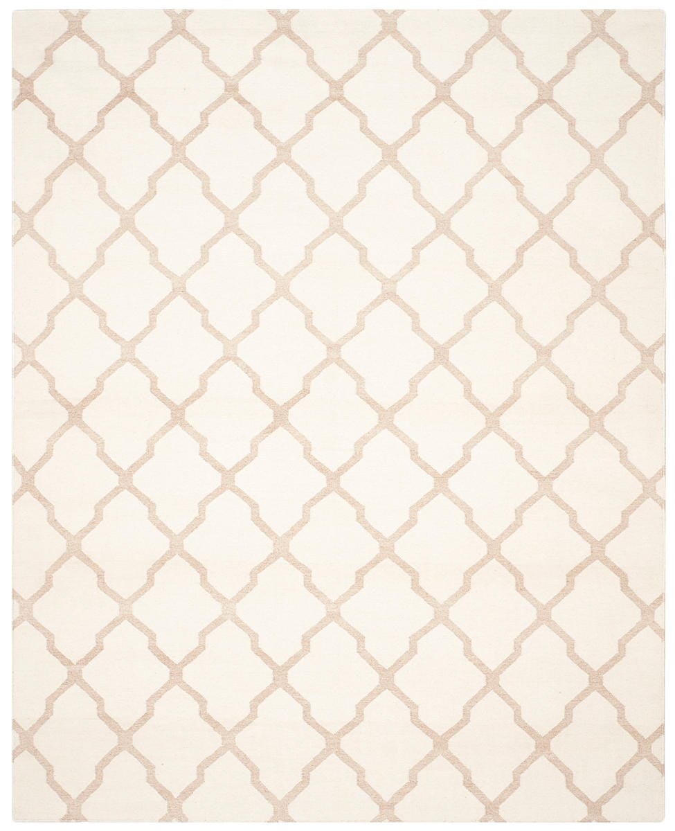 Safavieh Dhurries Dhu645C Ivory / Camel Rugs - Safavieh - dhu645c - 28