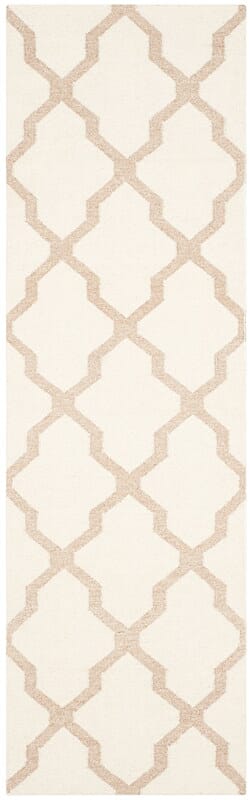 Safavieh Dhurries Dhu645C Ivory / Camel Rugs - Safavieh - dhu645c - 28
