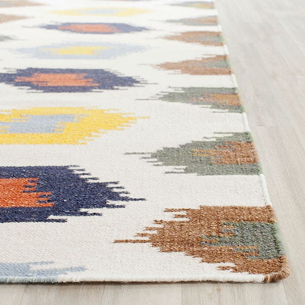 Safavieh Dhurries Dhu648A Ivory / Multi Rugs - Safavieh - dhu648a - 3