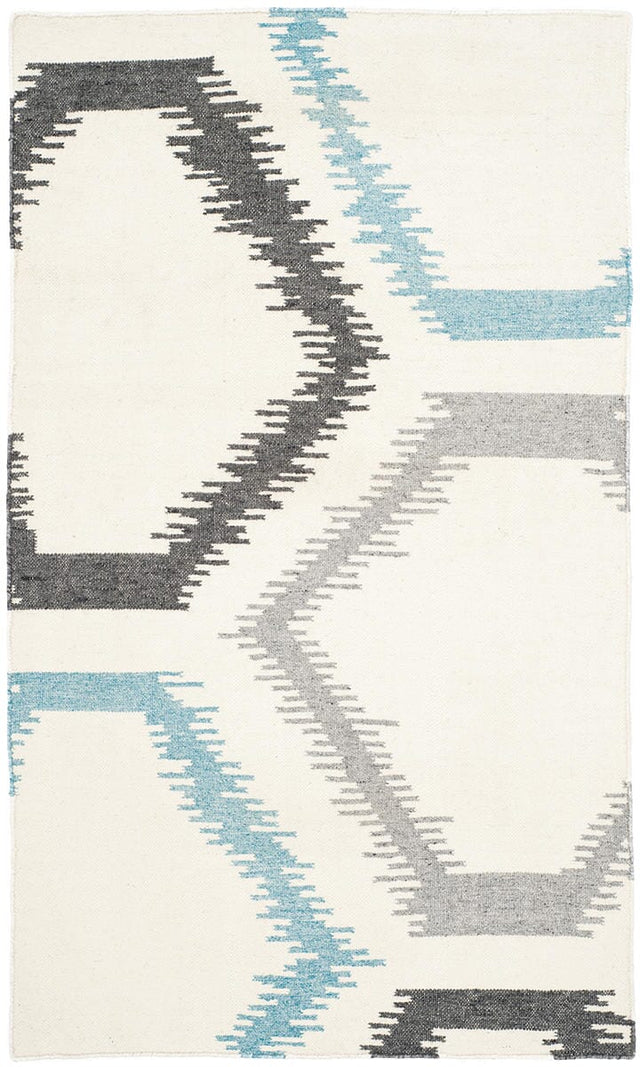 Safavieh Dhurries Dhu655A Ivory / Multi Rugs - Safavieh - dhu655a - 28