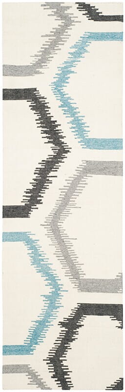 Safavieh Dhurries Dhu655A Ivory / Multi Rugs - Safavieh - dhu655a - 28